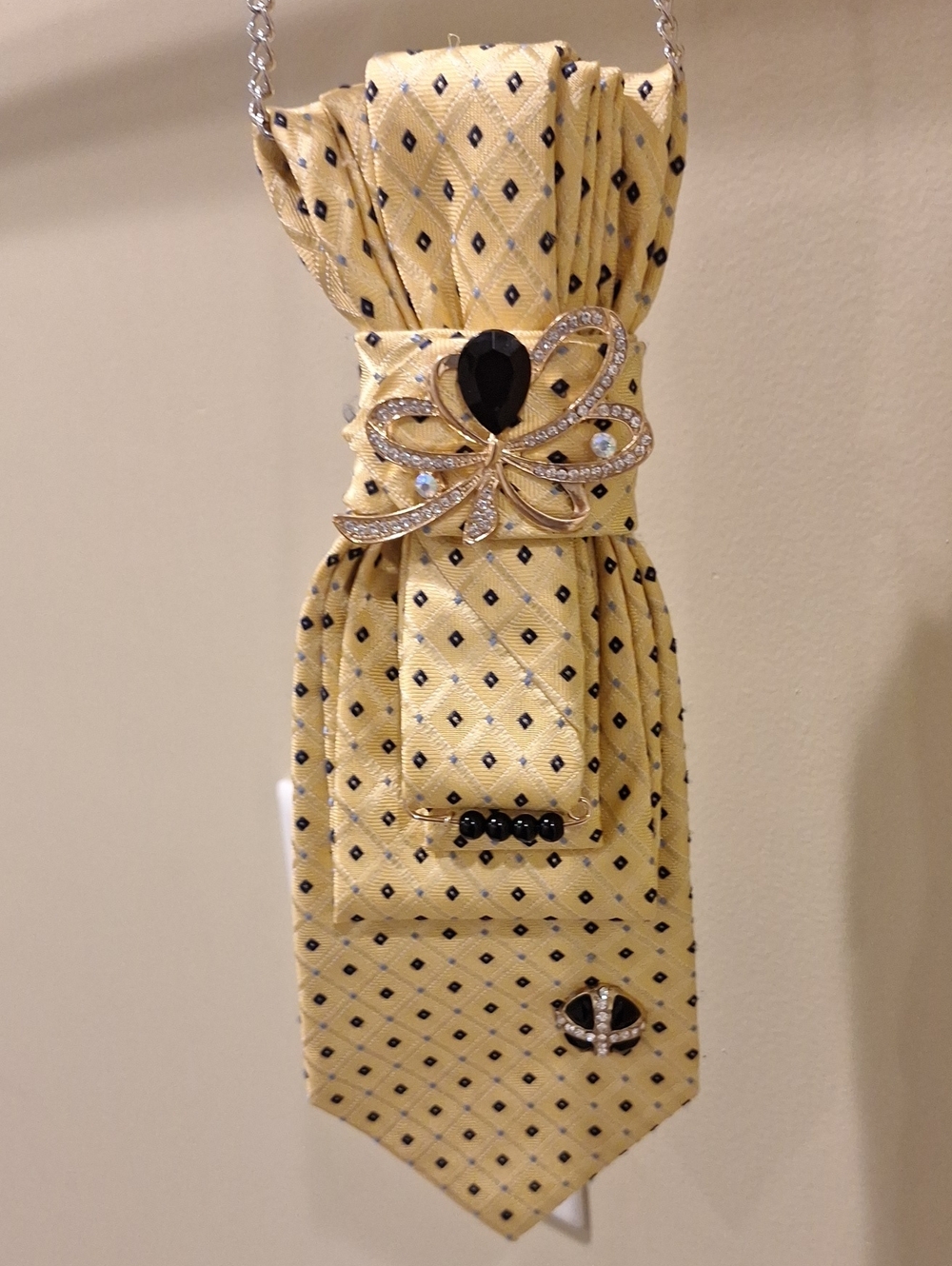 Nautica Upcycled Necktie Necklace